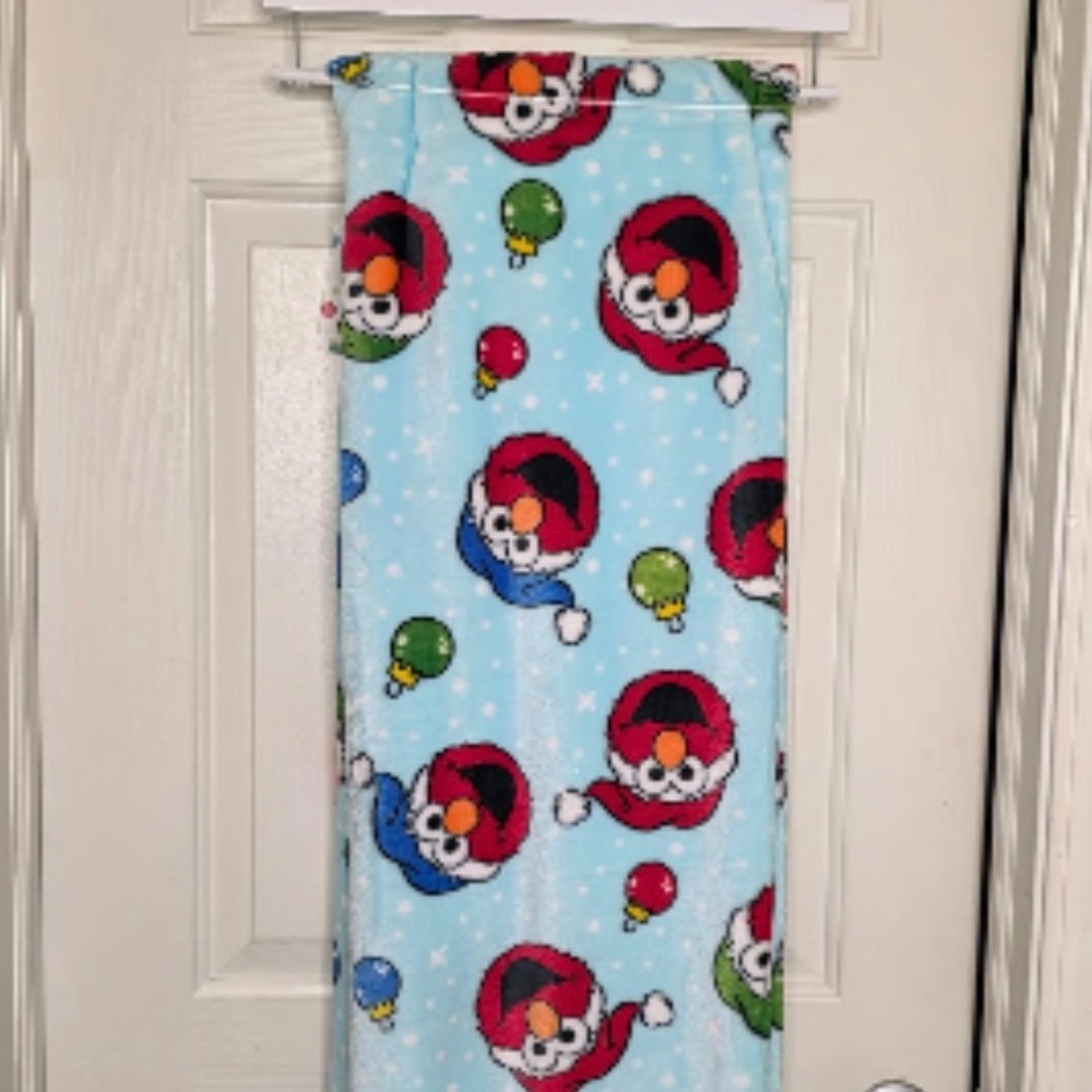 Sesame Street Christmas blanket